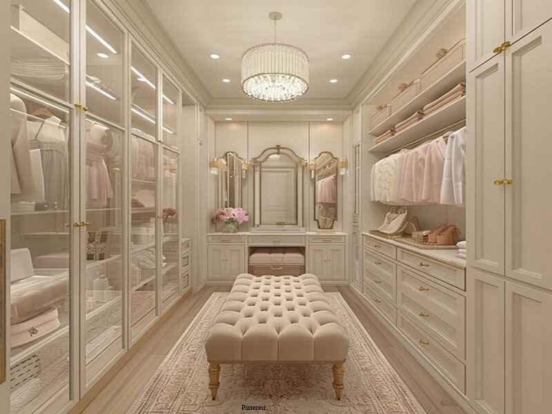 Custom Walk-In Closet by ASASA Constructions
