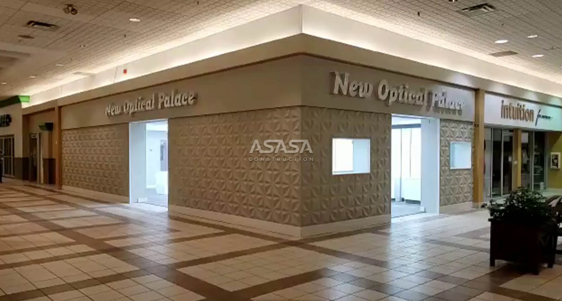 OPTICAL STORE RENOVATION IN KITCHENER