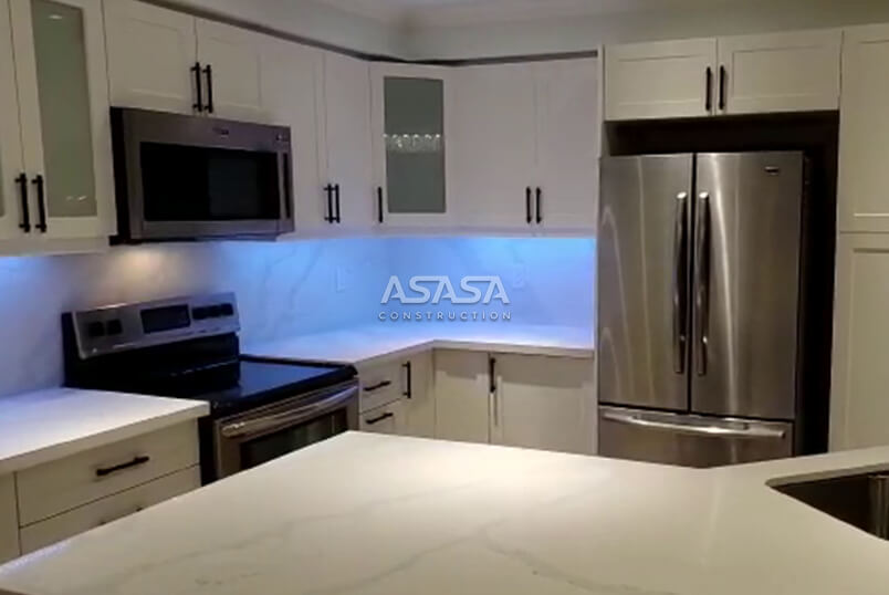 WHITE KITCHEN CABINETS